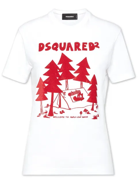 DSQUARED2 logo-print t-shirt 
