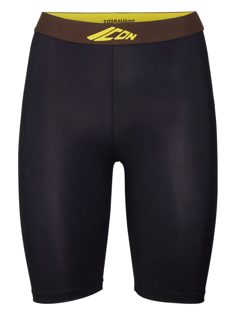 DSQUARED2 Icon elasticated-waist cycling shorts | Black | Image 1