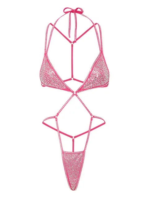 DSQUARED2 crystal-embellished swimsuit