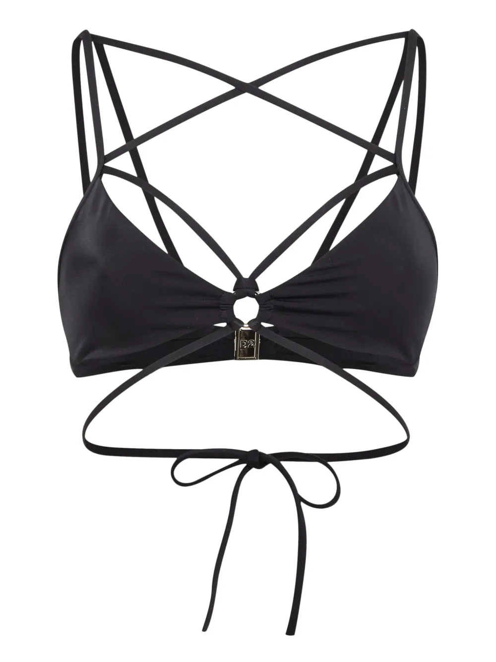 DSQUARED2 multi-strap bikini top | negro | Image 1
