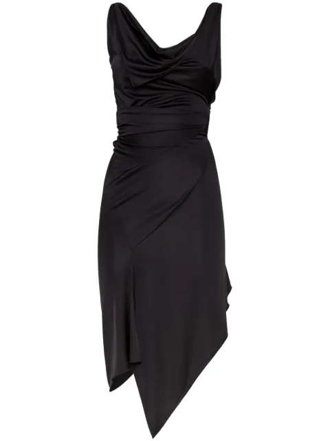 DSQUARED2 cowl-neck midi dress 
