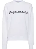 DSQUARED2 cotton sweatshirt - White