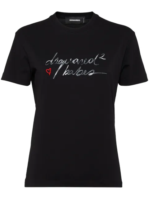 DSQUARED2 logo-print T-shirt