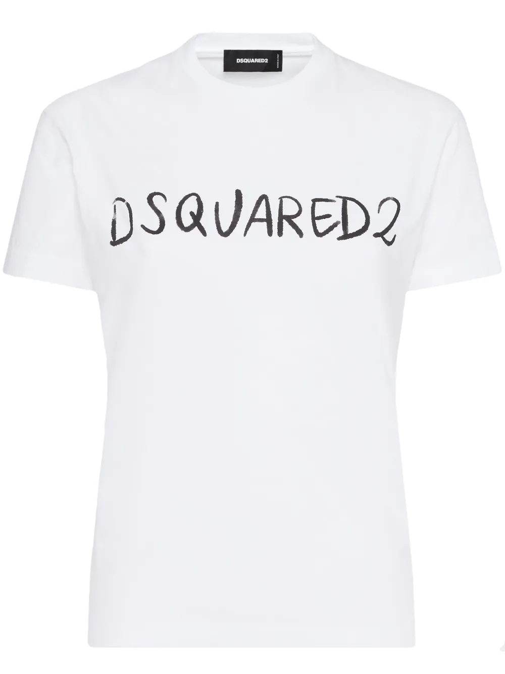 DSQUARED2 playera con logo estampado | blanco | Image 1