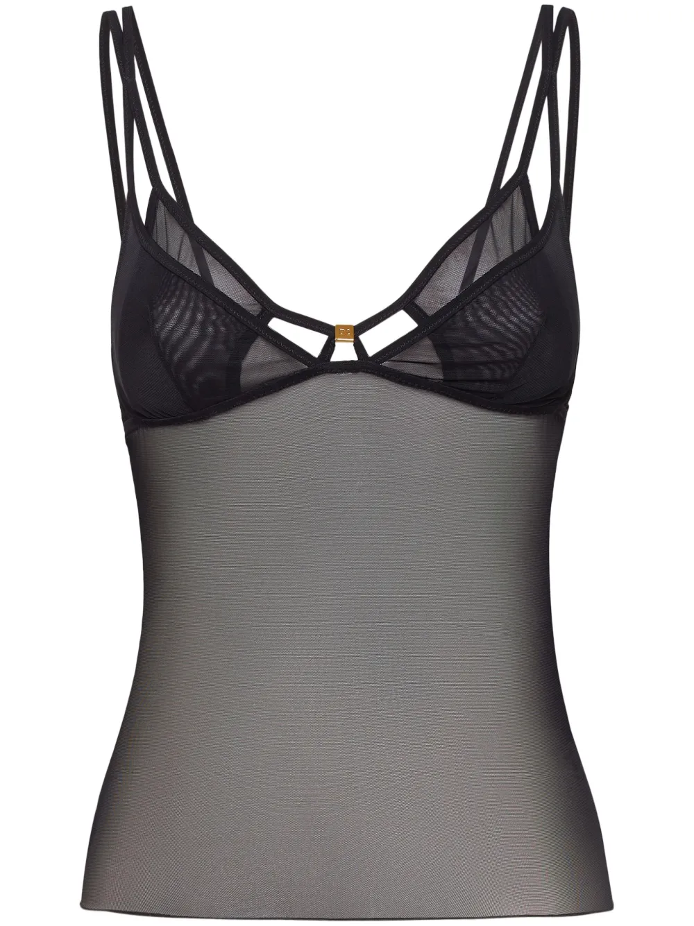 DSQUARED2 top sin mangas | negro | Image 1