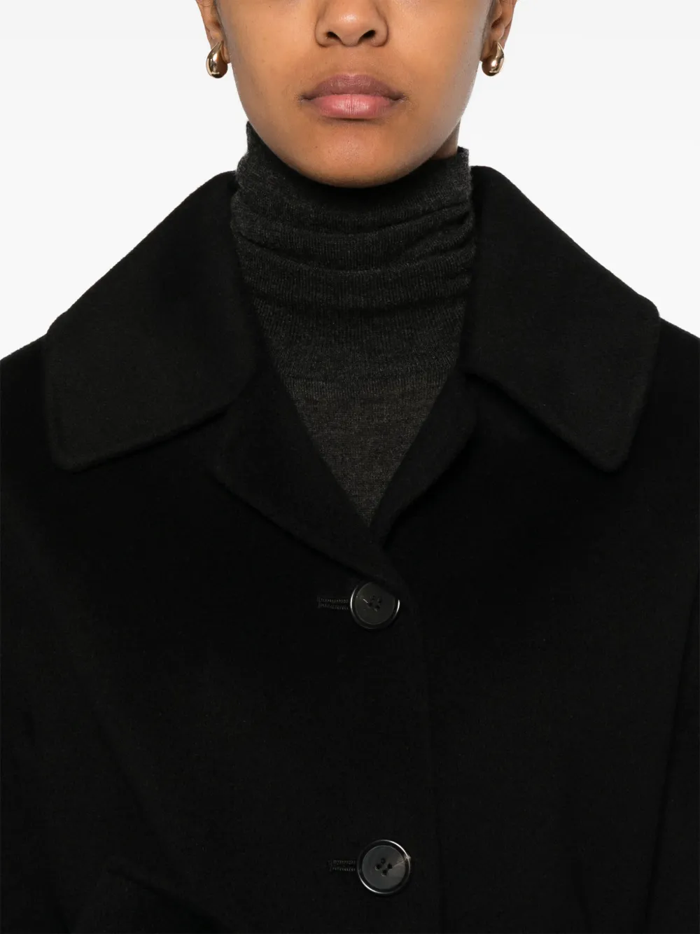 'S Max Mara Carla jas Zwart