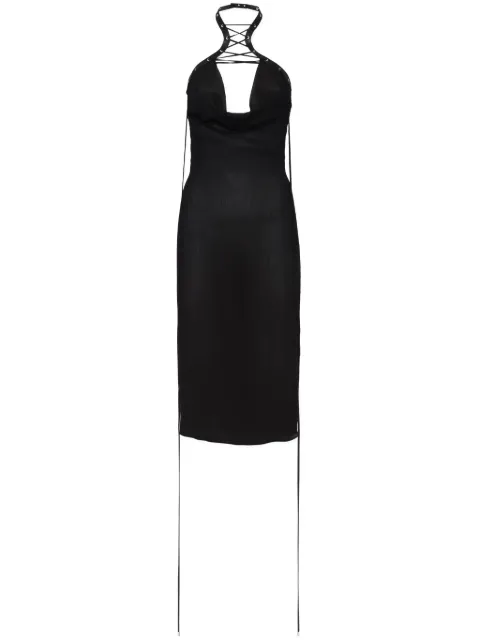 DSQUARED2 sleeveless silk dress 