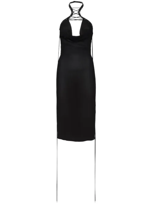 Robe en soie à design sans manches - DSQUARED2 - Modalova