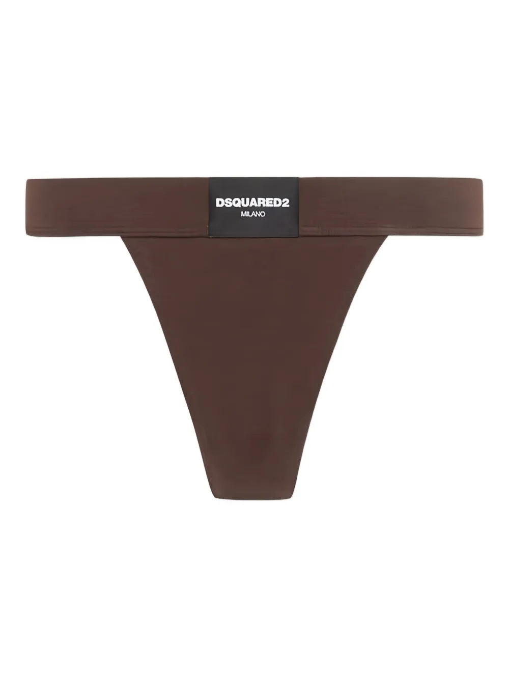 DSQUARED2 String met logo-label - Bruin