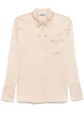 Blumarine satin shirt - Neutrals