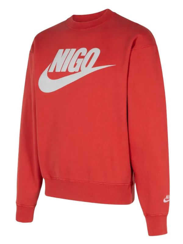 Nike Nigo NRG Sweatshirt Red FARFETCH AO