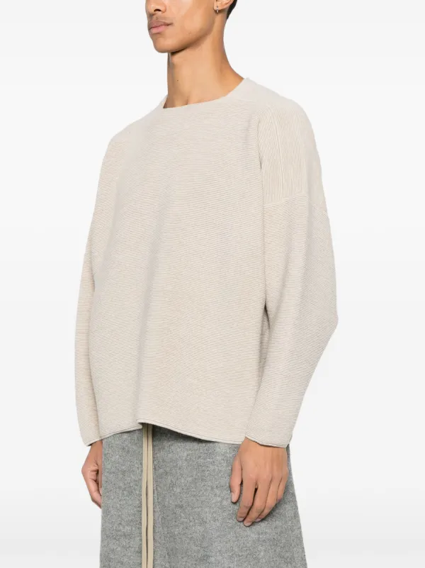 Fear Of God Ottoman Sweater | Neutrals | FARFETCH JO