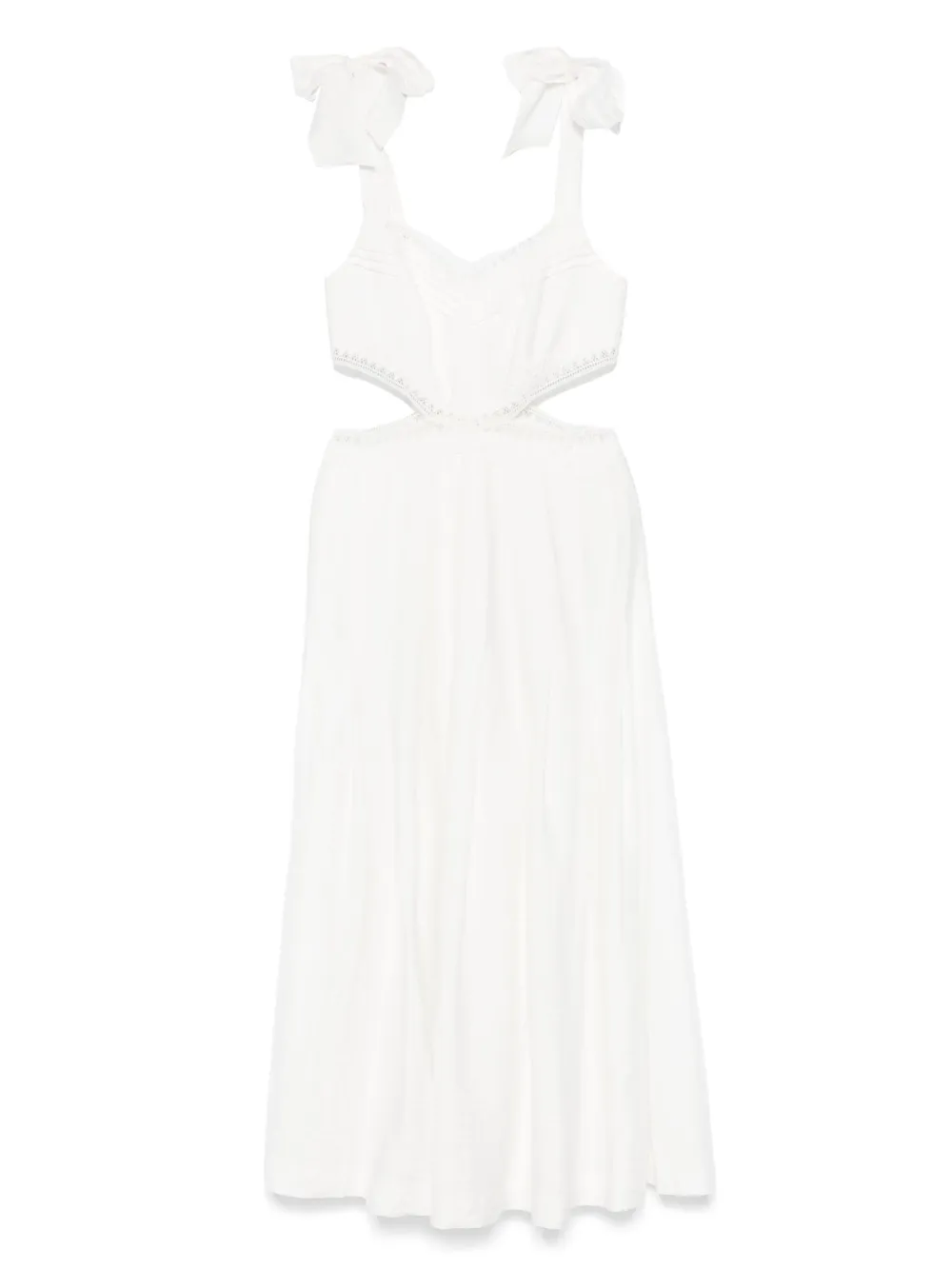 SANDRO Solena midi dress | White | Image 1