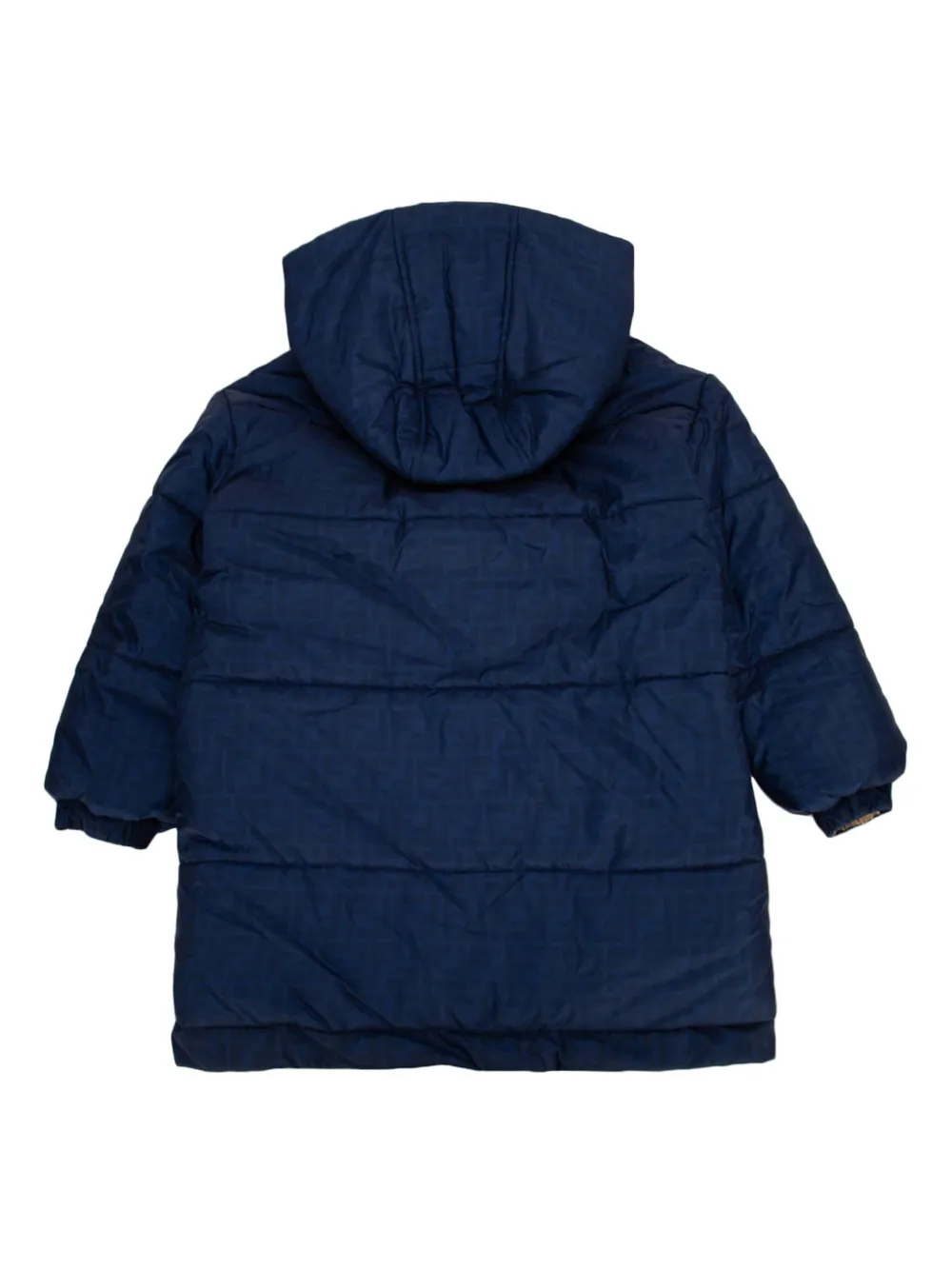 Fendi Kids Wattierter Mantel mit FF-Print | Daunenmantel | Image 2