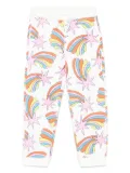 Stella McCartney Kids Shooting Stars-print track pants - White