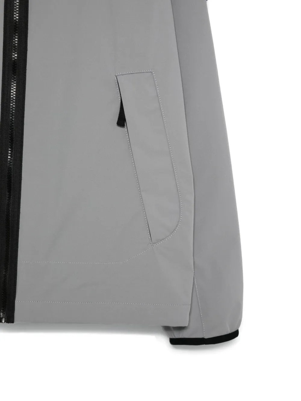 Stone Island Junior Gewatteerd jack Grijs