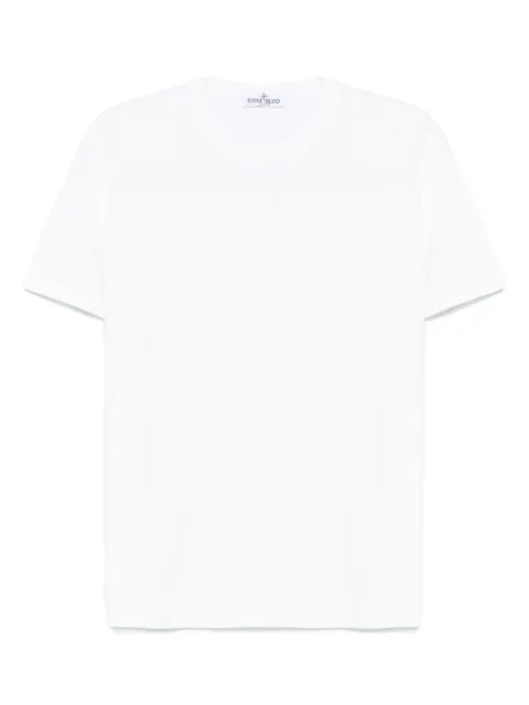 Stone Island Junior playera con logo bordado