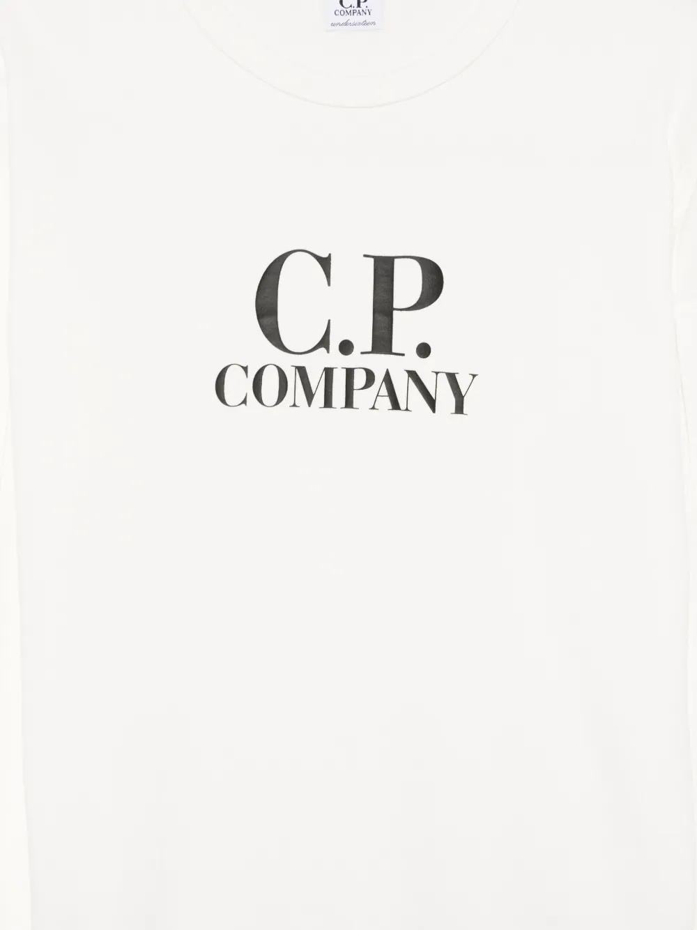 C.P. Company Kids Trui verfraaid met Lens Wit