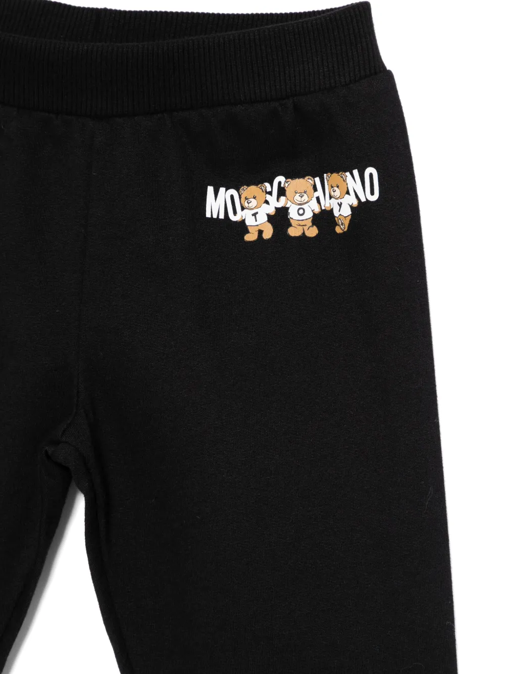 Moschino Kids Trainingspak met Leo print Zwart