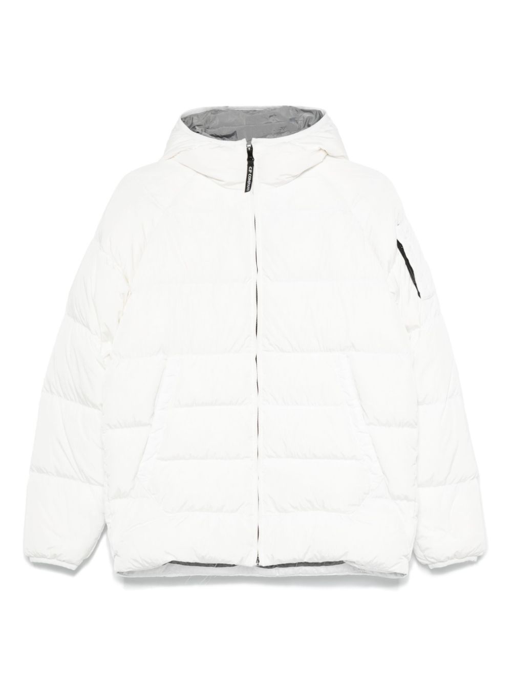 C.P. Company Kids Chrome-R puffer jacket - White