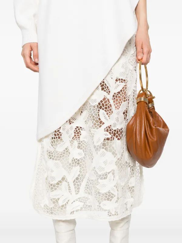 ZIMMERMANN クロシェスカート | ホワイト | FARFETCH JP