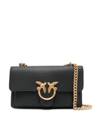 PINKO Bolsa Transversal Love One Classic | Preto | FARFETCH BR
