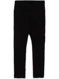 Poème Bohémien belt loops trouser - Black