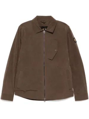 Polo Ralph Lauren Suede Jacket | Brown | FARFETCH ZA