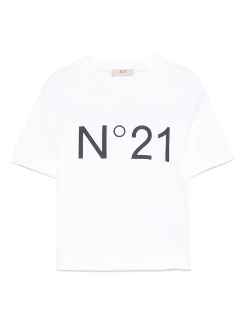 Nº21 Kids logo-print T-shirt 