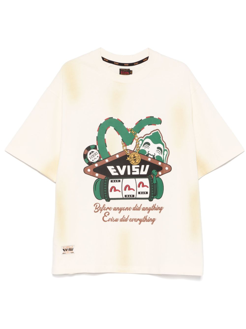 EVISU Virtual Vacation T-shirt - White