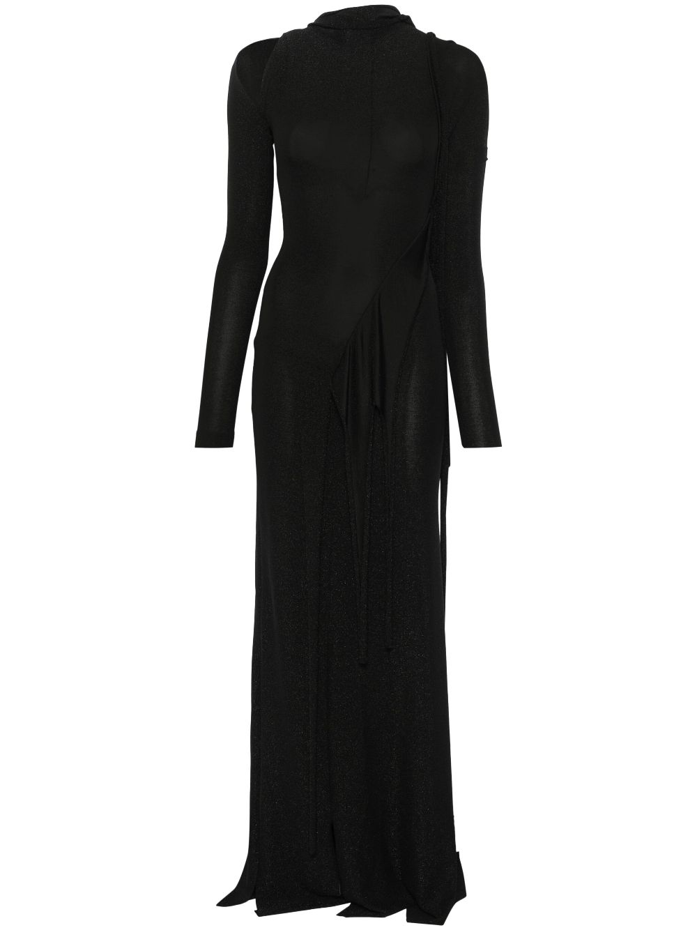 Ottolinger Deconstructed maxi dress - Black