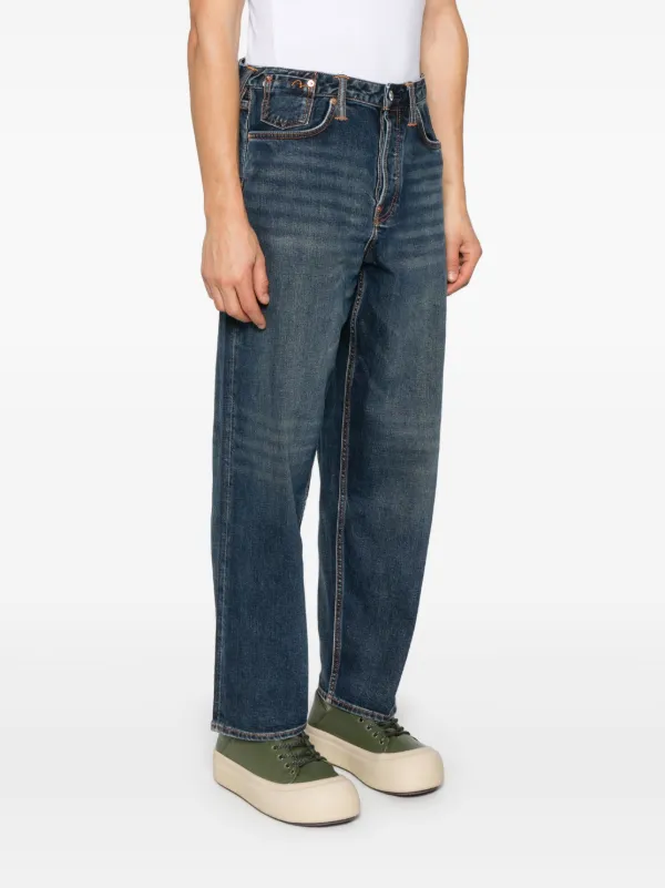 EVISU ロゴ ジーンズ | ブルー | FARFETCH JP