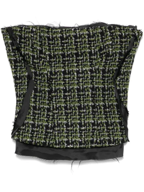 Ottolinger Deconstructed Tweed corset