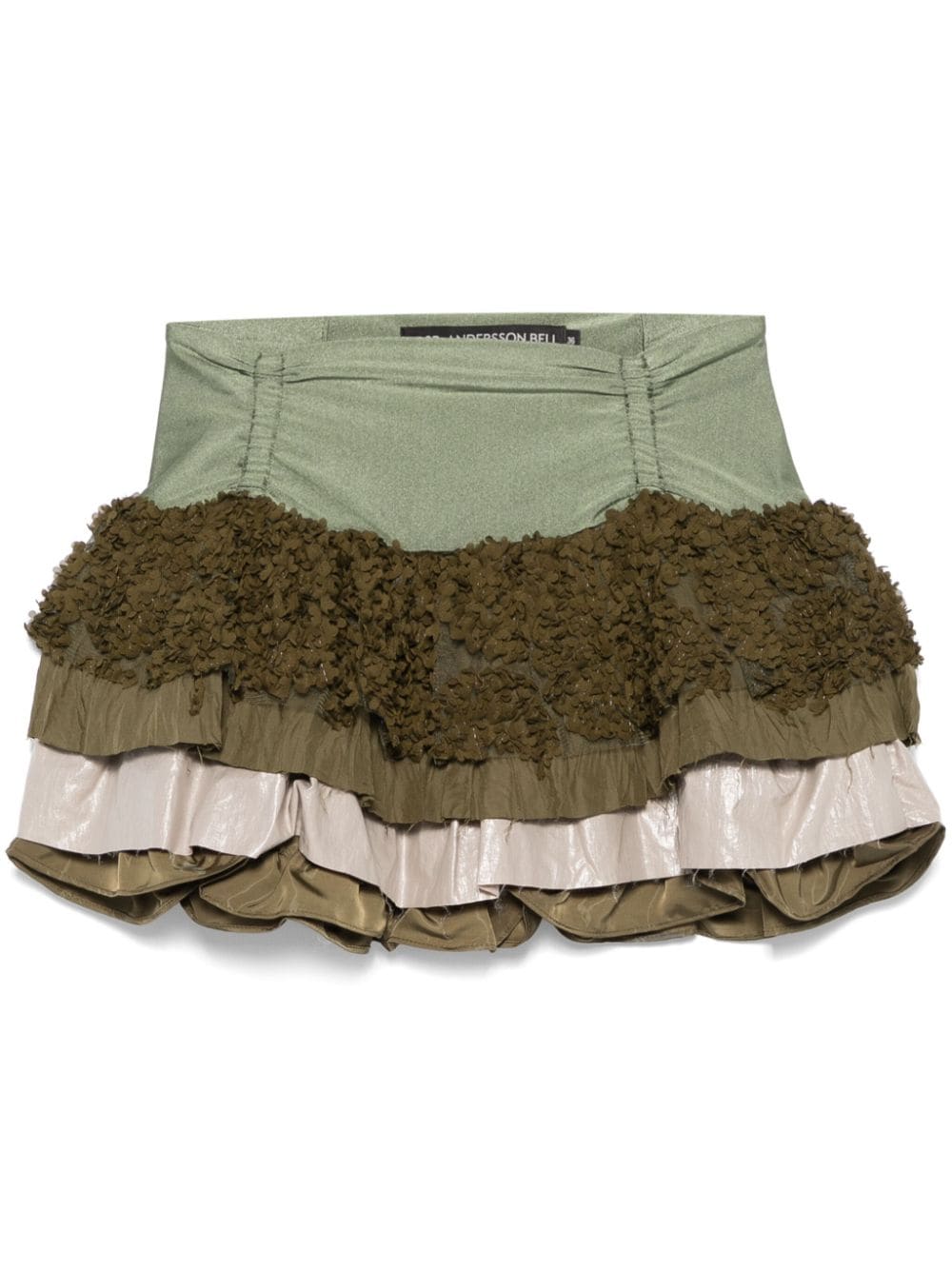 Shop Andersson Bell Micro Tutu Mini Skirt In 绿色