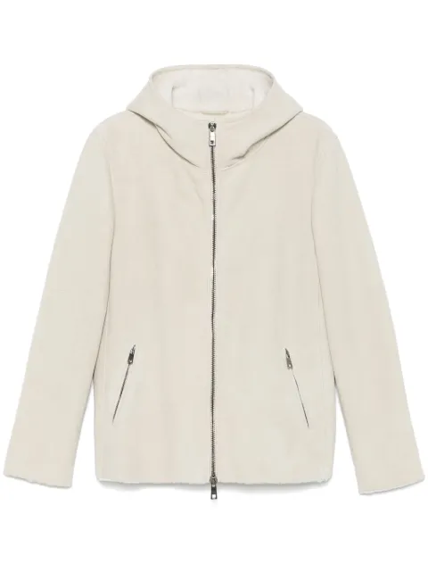 Giorgio Brato shearling-lining hooded jacket