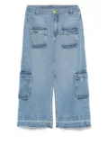Barrow kids denim skirt - Blue