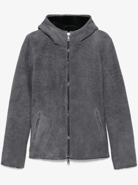Giorgio Brato shearling-lining hooded jacket