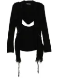 Hyein Seo hooded cardigan - Black