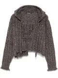 Ottolinger knitted hoodie - Brown