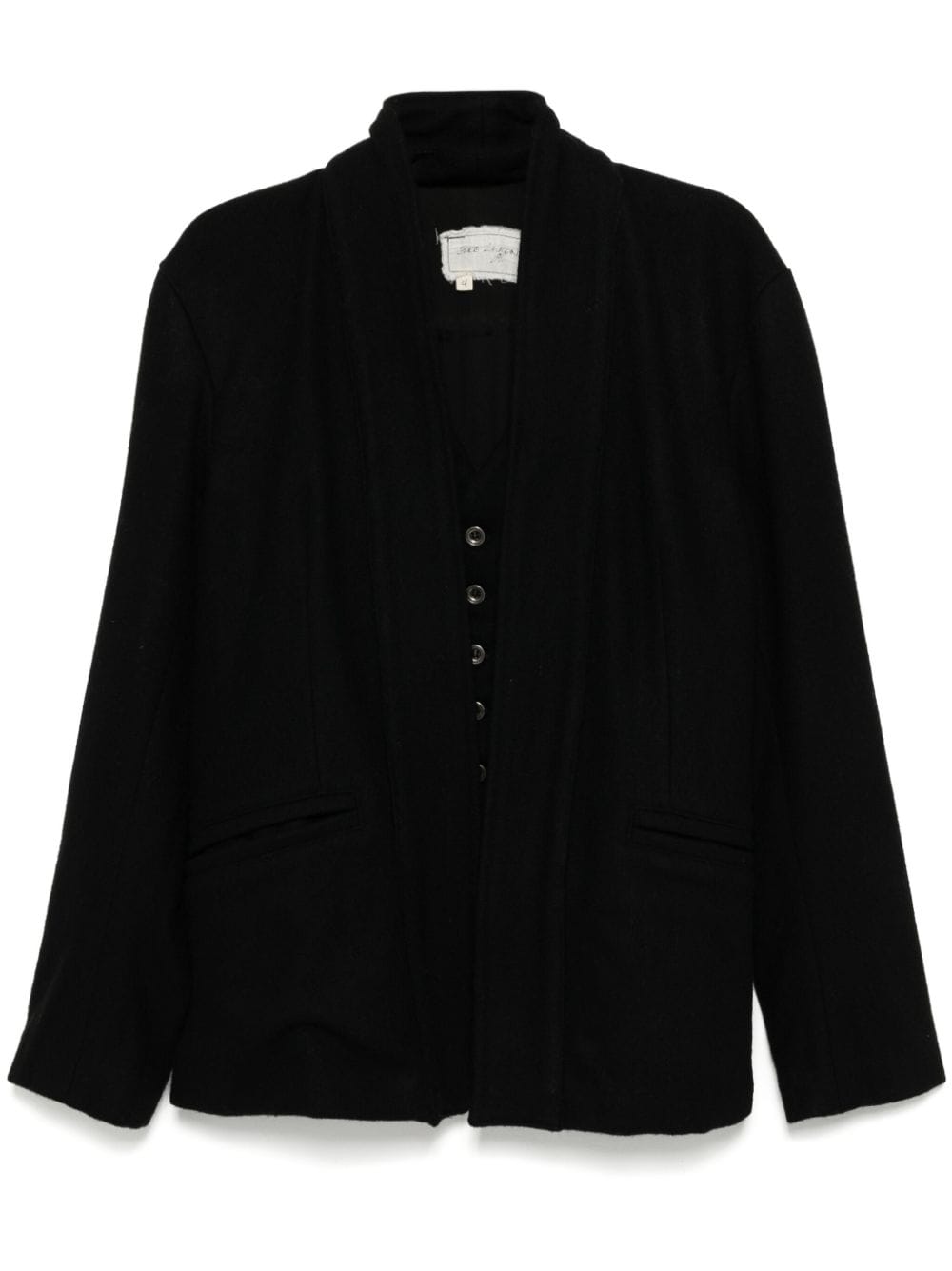 Greg Lauren Oliver jacket - Black