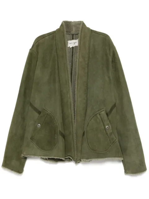 Greg Lauren Army shearling jacket