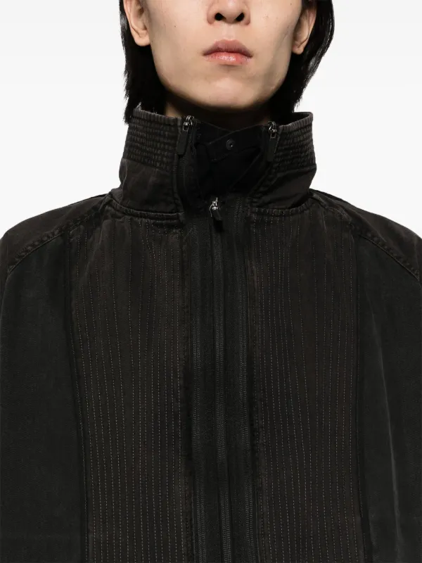 【関税込み】HYEIN SEO ブラック フードジャケット Hyein Seo jackets & coats for Men | SSENSE