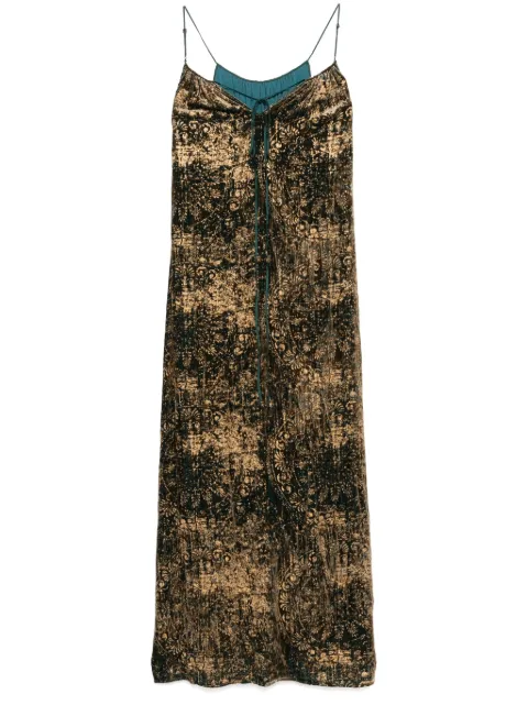 YANGKEHAN vestido con estampado gráfico
