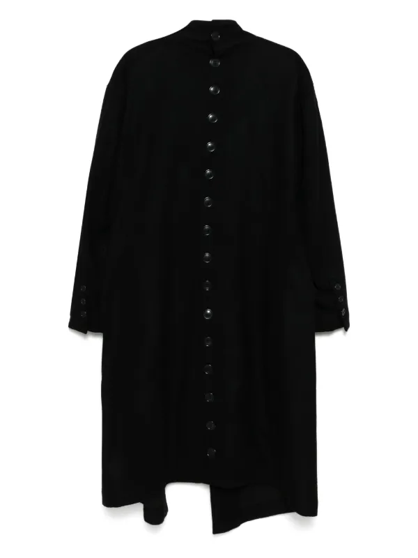 ジャケット・アウター Greg Lauren WOOL GL1 BUTTON SPINE COAT Greg Lauren GL1 Button Spine Coat | Black | FARFETCH CA