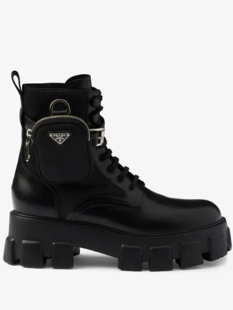 Prada بوت 'مونوليث'