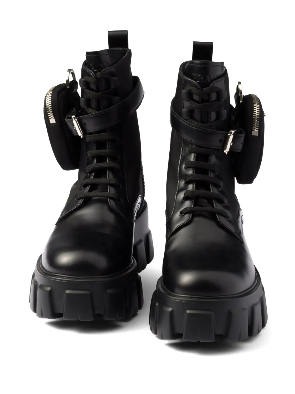 Prada モノリス ブーツ | ブラック | FARFETCH JP