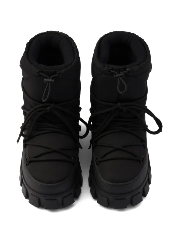Prada Re-nylon Gabardine après-ski Boots | Black | FARFETCH