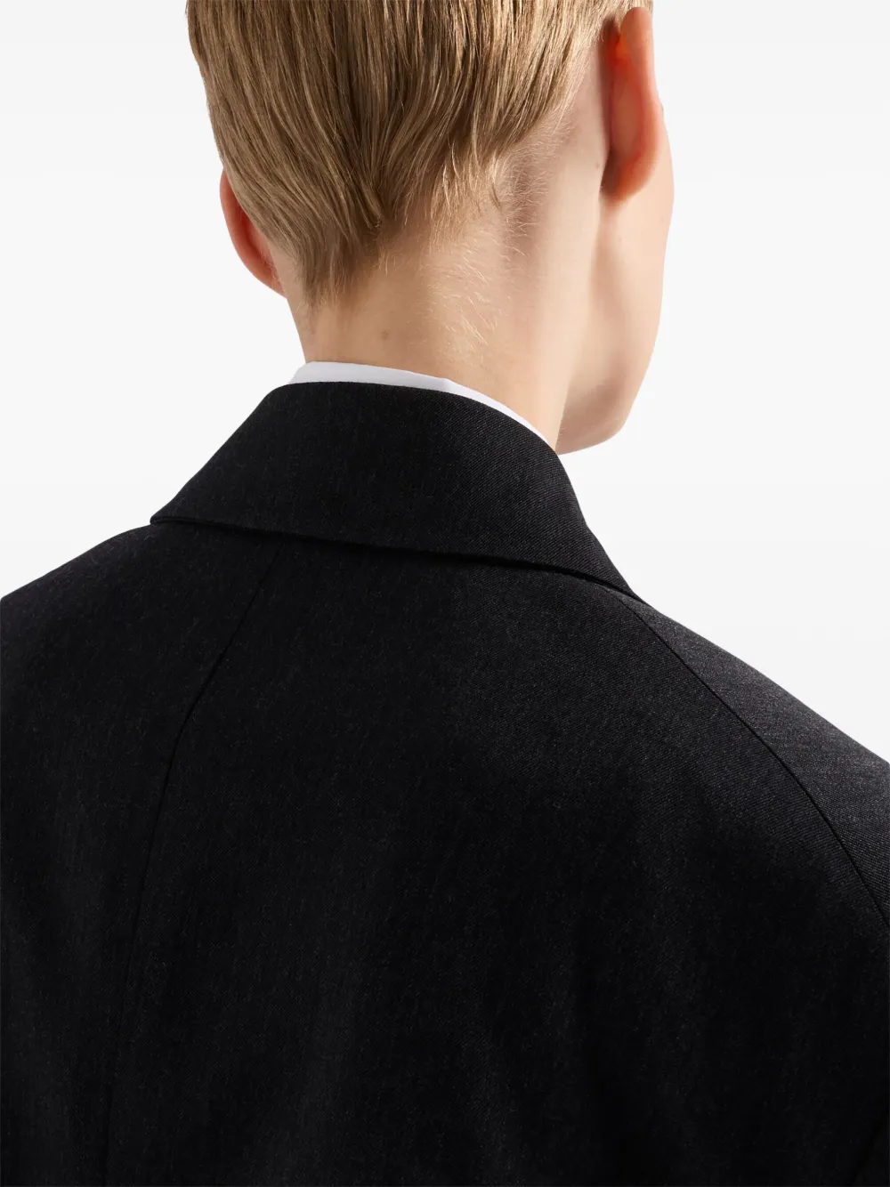 Prada Blazer met dubbele rij knopen Grijs