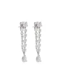 Anita Ko 18KT white gold Olivia diamond earrings - Silver