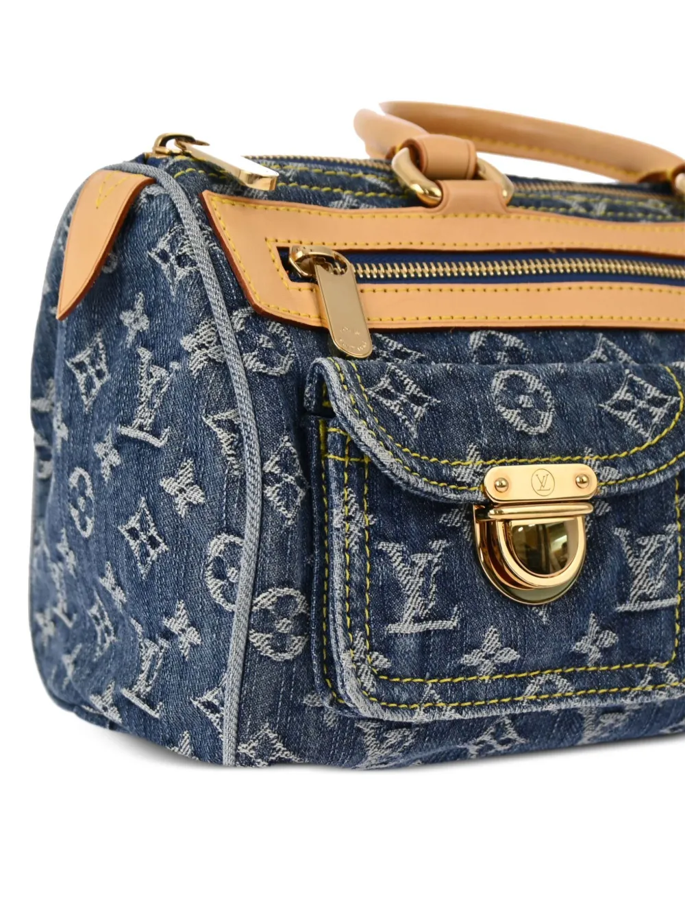 Cheap Louis Vuitton Pre-Owned 2005 Neo Speedy denim handbag WOMEN